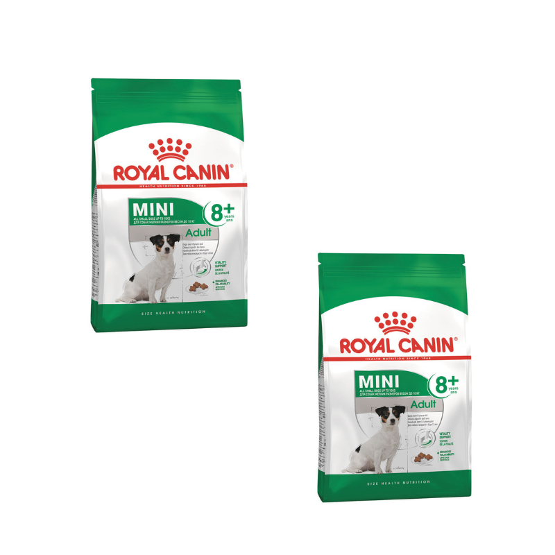 2 Sacchi Royal Canin Adult Mini 8+ 8 Kg 2 Sacchi Royal Canin Adult Mini 8+ 8 Kg